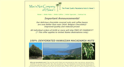 Desktop Screenshot of macadamia-nut.com